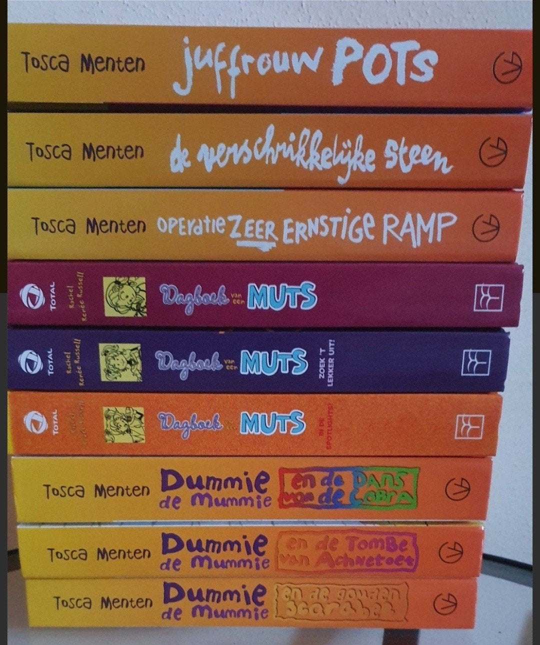 Kinderboeken Tosca Menten & Dagboek van een Muts - Nieuw, Verzenden, Nieuw, Tosca Menten, Rachel Renée Russell, Fictie algemeen