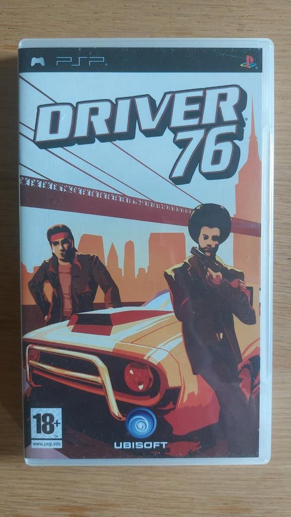 Driver 76 - PSP game - Playstation Portable, 1 speler, Ophalen of Verzenden, Zo goed als nieuw, Avontuur en Actie
