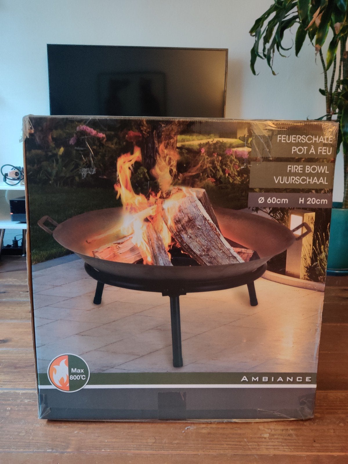 Vuurschaal Ambiance: nieuw in doos, Tuin en Terras, Ophalen, Zo goed als nieuw