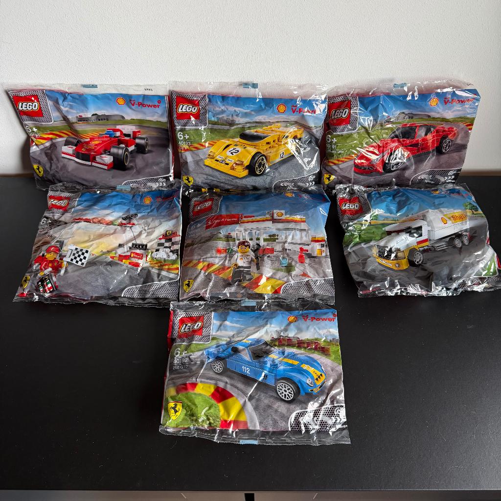 ️ Te Koop: LEGO Shell V-Power Ferrari Complete Set 2014, City, Lego, Nieuw, Ophalen of Verzenden