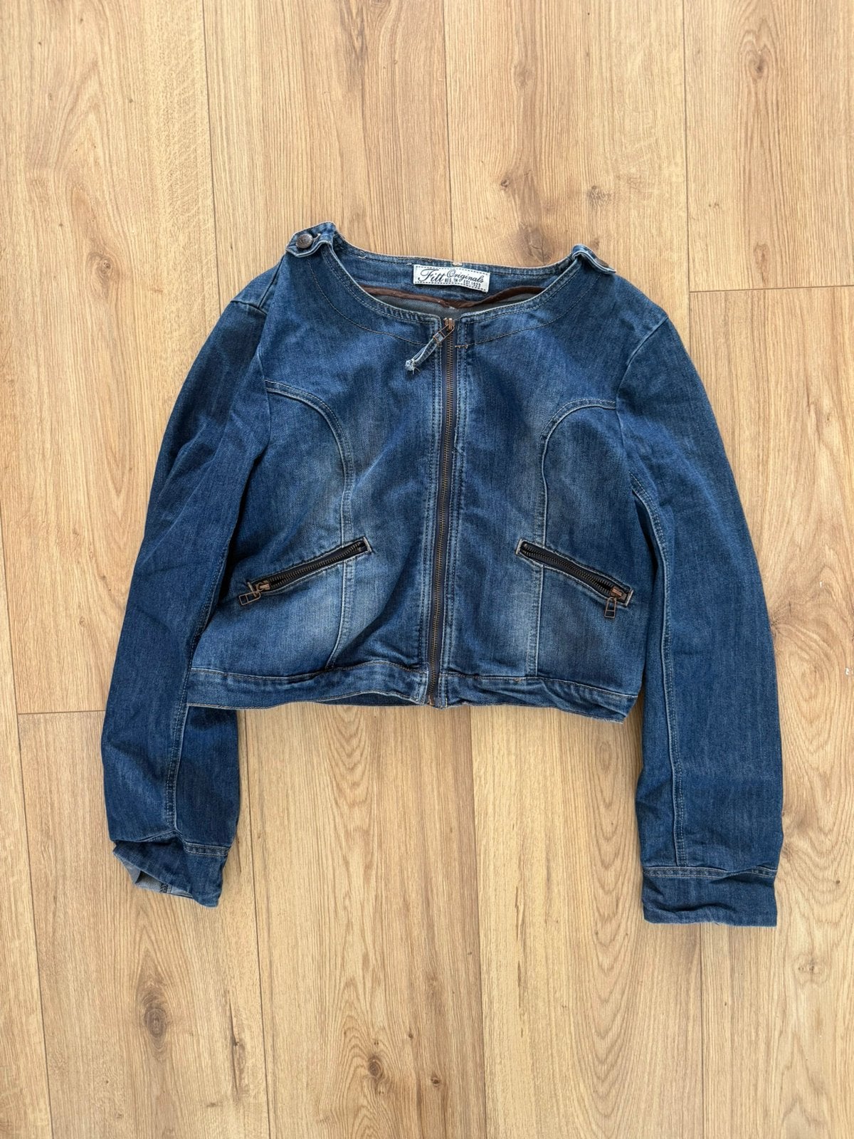 Denim jacket, Ophalen, Zo goed als nieuw, Blauw