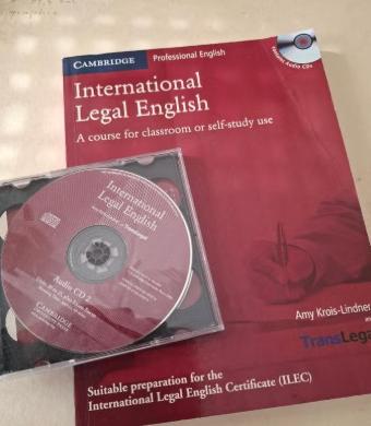International Legal English Student'S Book With Audio Cds, Ophalen of Verzenden, Zo goed als nieuw