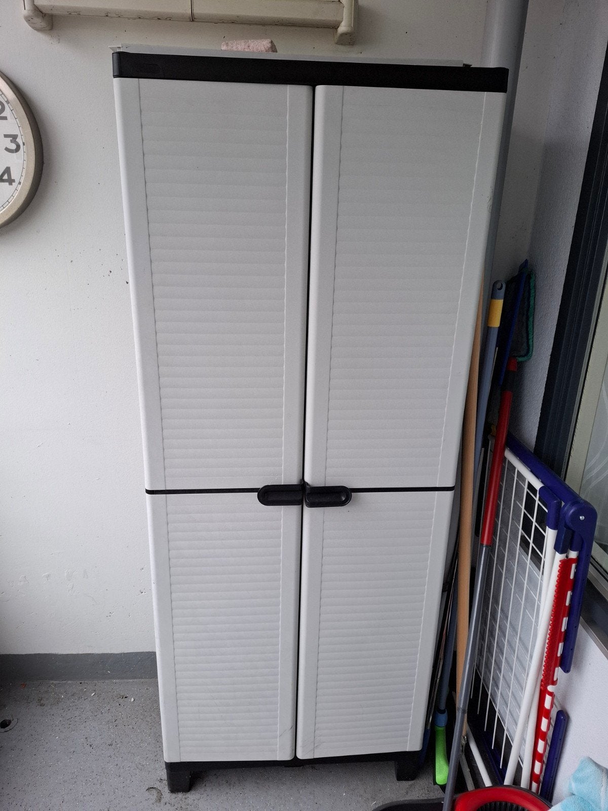 Kunststof opbergkast 170x69 cm - Ideaal voor buiten!, Tuin en Terras, Bergingen en Tuinkasten, Ophalen, Kunststof, Overige typen