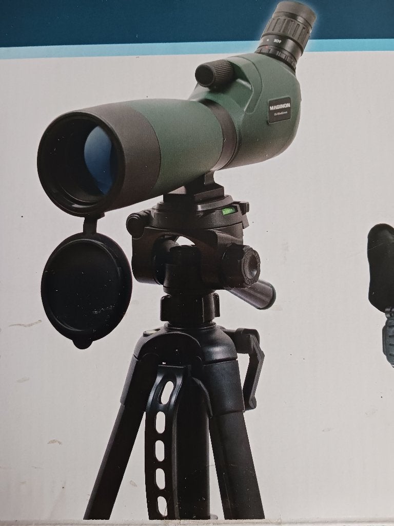 Maginon observatiekijker met statief nieuw, Lenzentelescoop (refractor), Ophalen of Verzenden, Minder dan 80 mm, Nieuw