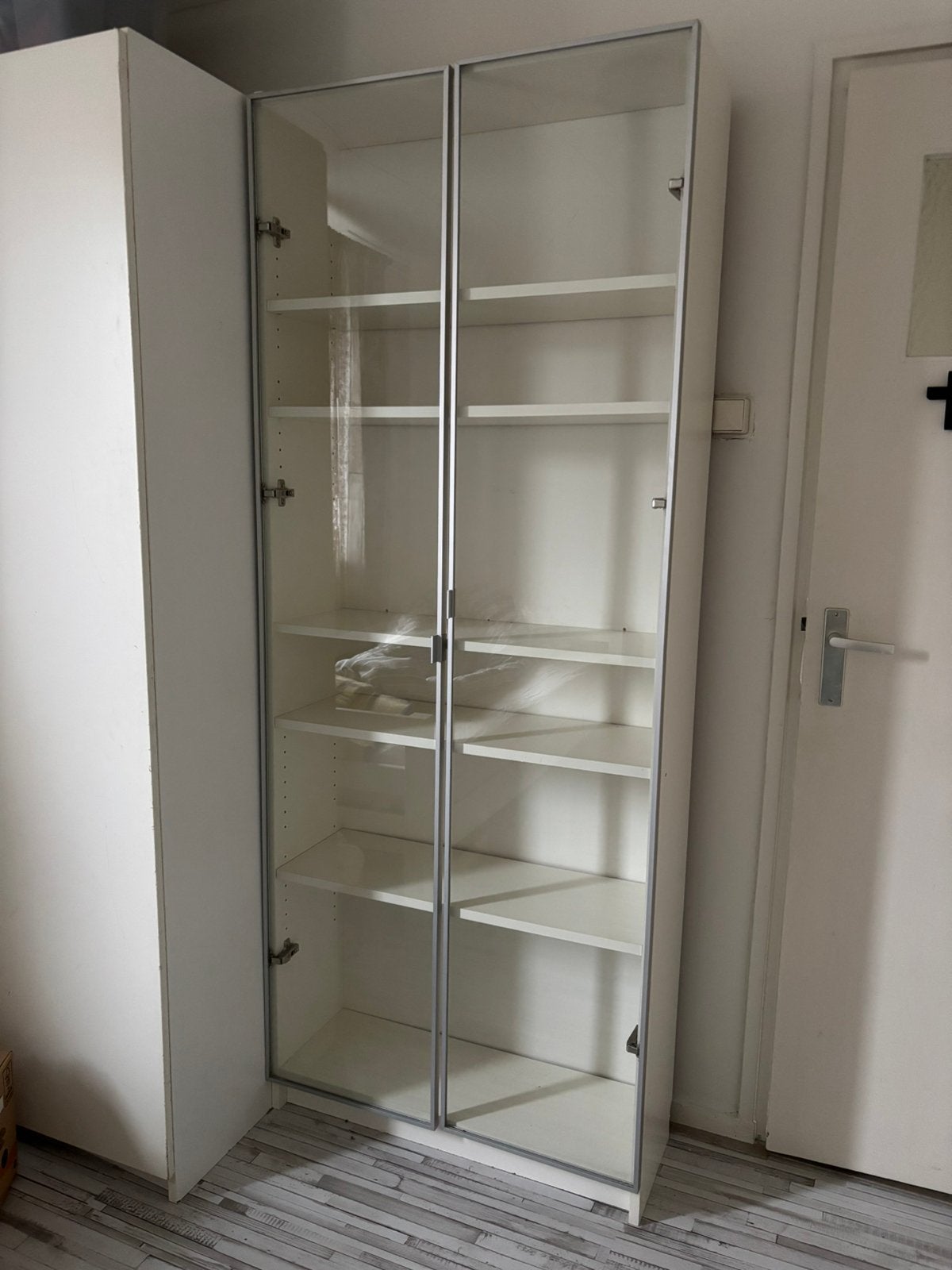 Ikea boekenkast Billy wit, Ophalen, 200 cm of meer, 50 tot 100 cm, Zo goed als nieuw