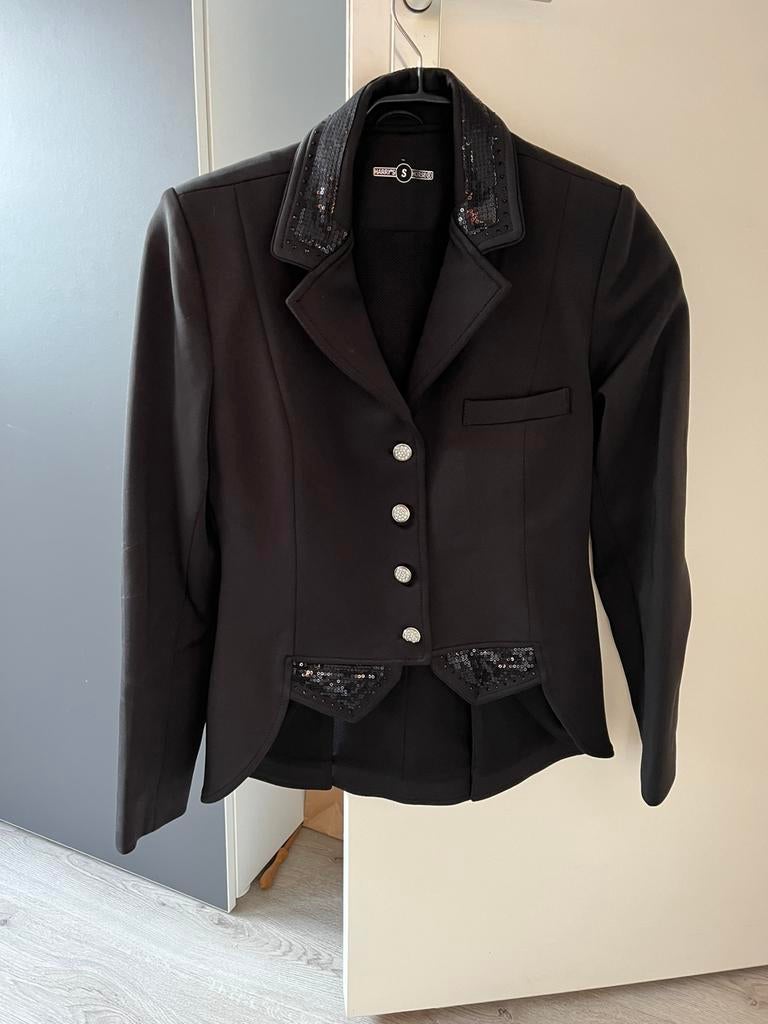 Mooi dressuur jasje van harry’s horse maat s, Dieren en Toebehoren, Dressuur, Ophalen of Verzenden, Zo goed als nieuw, Dames