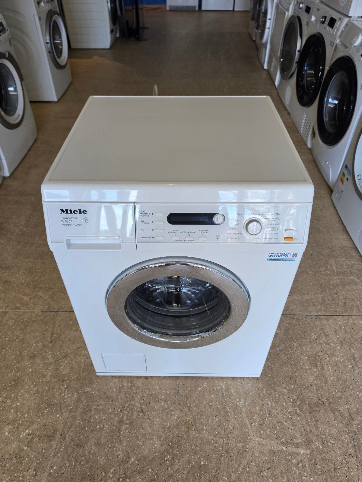 Miele W 5857 Softcare wasmachine | 7 kilo | Gratis thuis 🚚✅, Witgoed en Apparatuur, Jirnsum, Energieklasse A of zuiniger, Ophalen of Verzenden