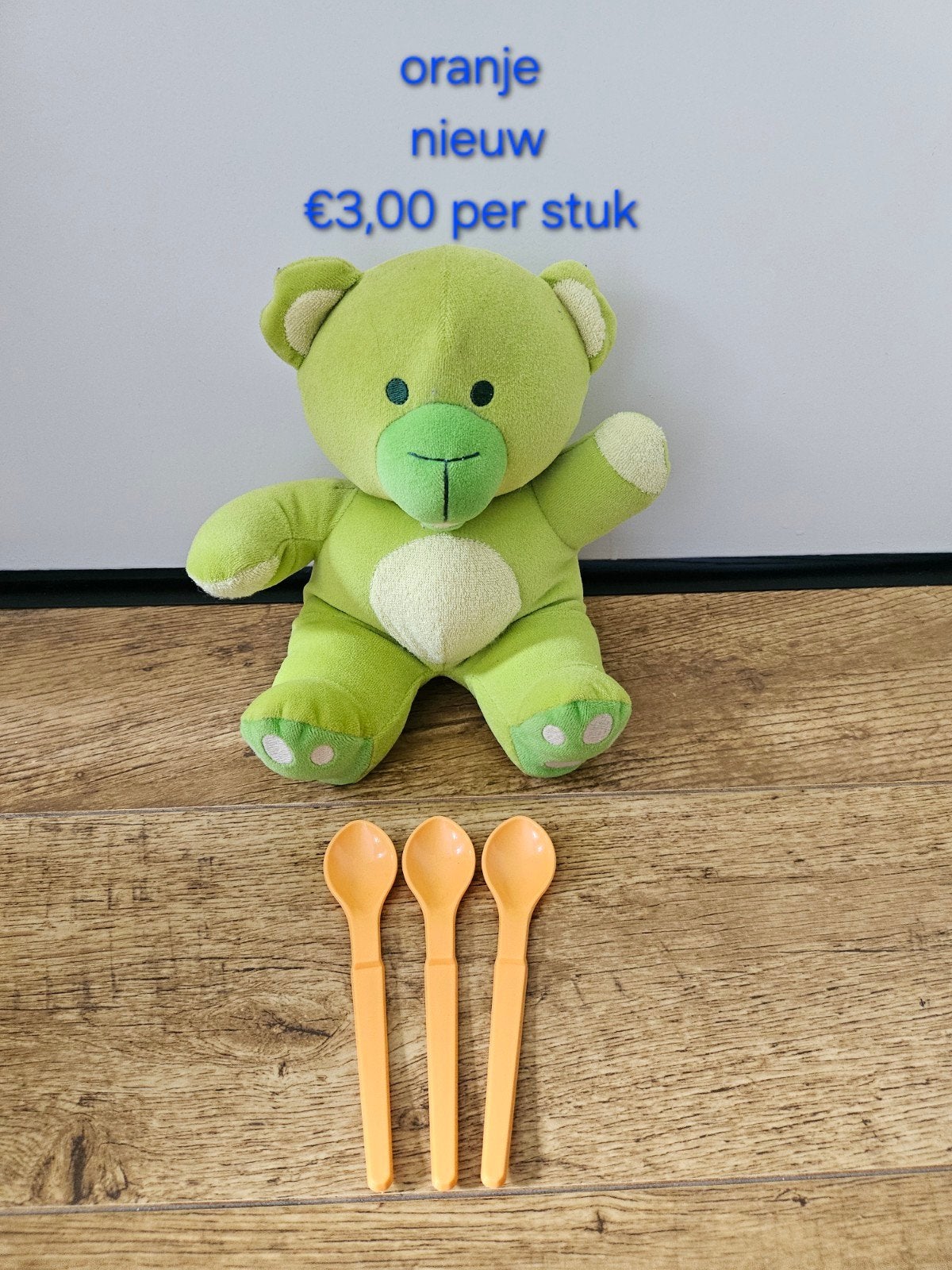 * Tupperware nieuwe oranje hangaanlepeltjes lepeltjes, Huis en Inrichting, Ophalen of Verzenden, Nieuw, Oranje, Overige typen