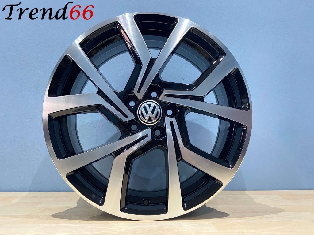 5x100 17'' Brescia R Velgen Vw Polo 6R 6C 2G Fabia Ibiza A1, Auto-onderdelen, Banden en Velgen, Niet ingevuld, 215 mm, Velg(en)