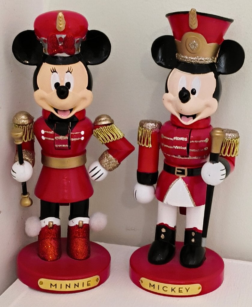 Disney kerst notenkrakers Mickey christmas, Ophalen of Verzenden, Overige figuren, Zo goed als nieuw, Beeldje of Figuurtje
