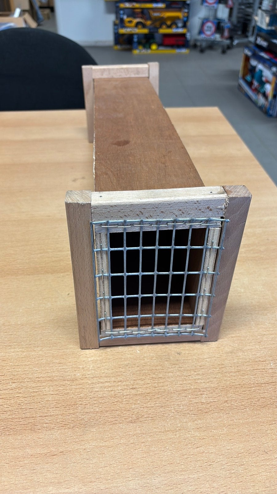 Houten rattenval 50x12x15 cm, Tuin en Terras, Ophalen of Verzenden, Nieuw