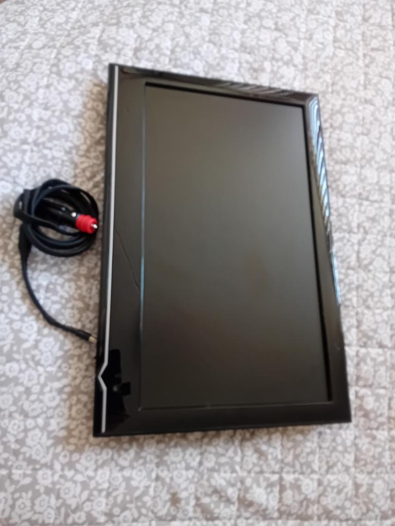 12 volt Alphatronics tv 19 inch met dvd speler, Ophalen of Verzenden