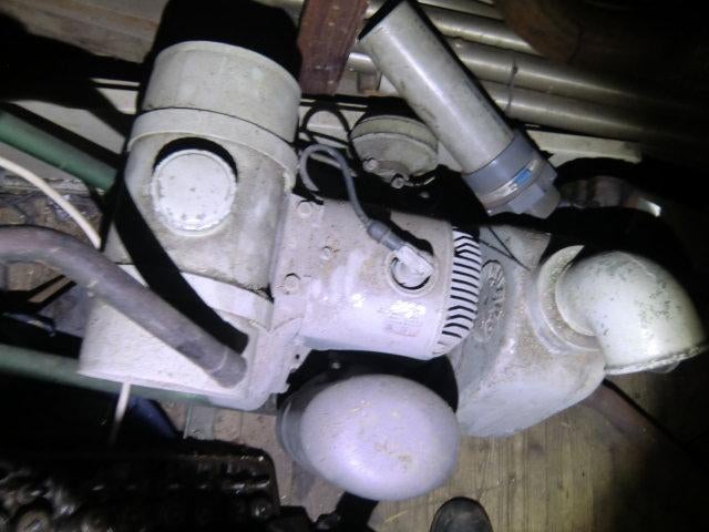 waterpomp benzine motor, Ophalen, Gebruikt