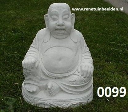 BOEDDHA.  nr 0099., Tuin en Terras, Tuinbeelden, Ophalen, Nieuw, Beton, Boeddhabeeld
