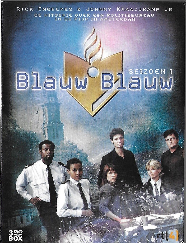 Blauw blauw, seizoen 1 en 2, Vanaf 12 jaar, Ophalen of Verzenden, Zo goed als nieuw, Komedie