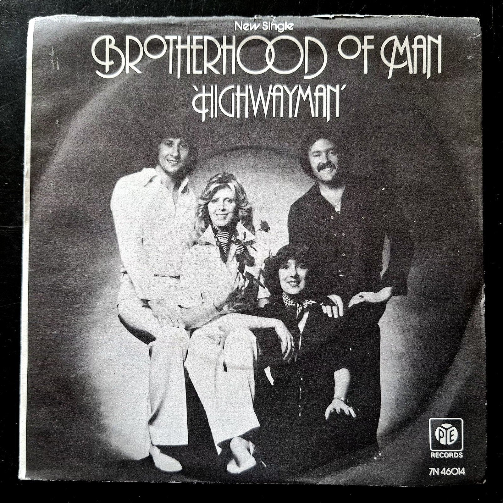 7"/SINGLE  BROTHERHOOD OF MAN - Highwayman, Ophalen of Verzenden, Gebruikt, Pop