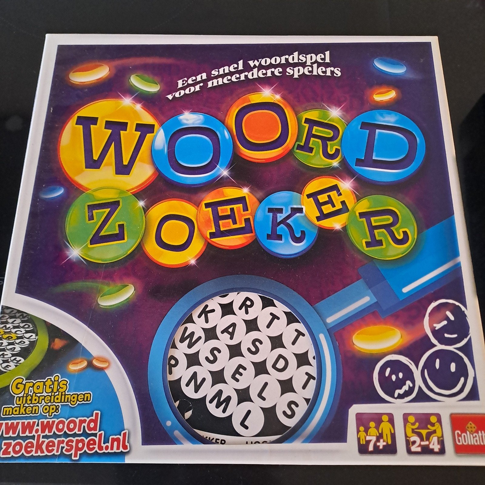 Woordzoeker, Een of twee spelers, Ophalen, Gebruikt, Goliath