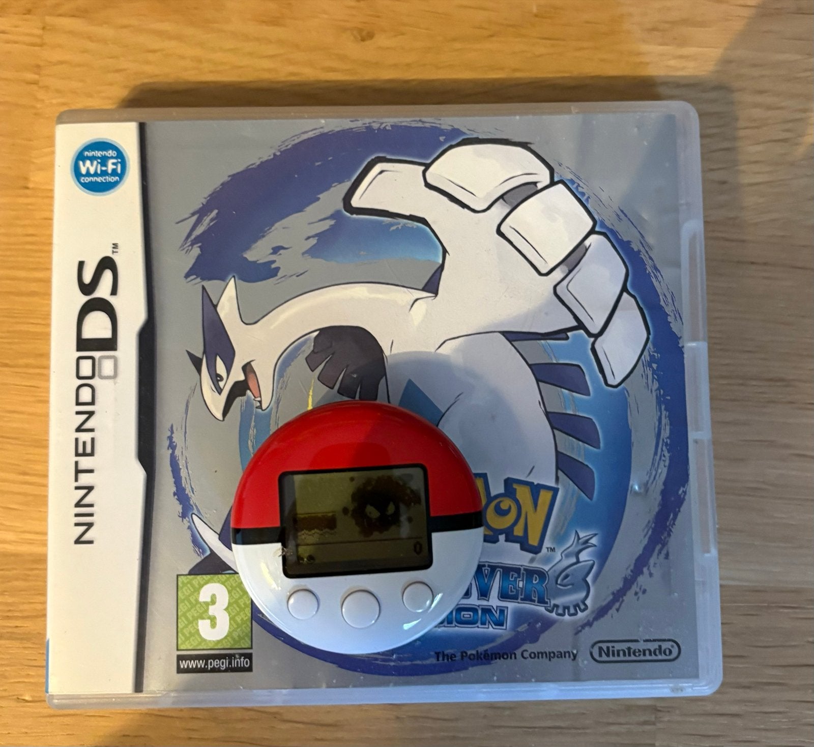 Pokémon SoulSilver Version (DS) met Pokéwalker, Spelcomputers en Games, Online, Gebruikt, Verzenden, 1 speler