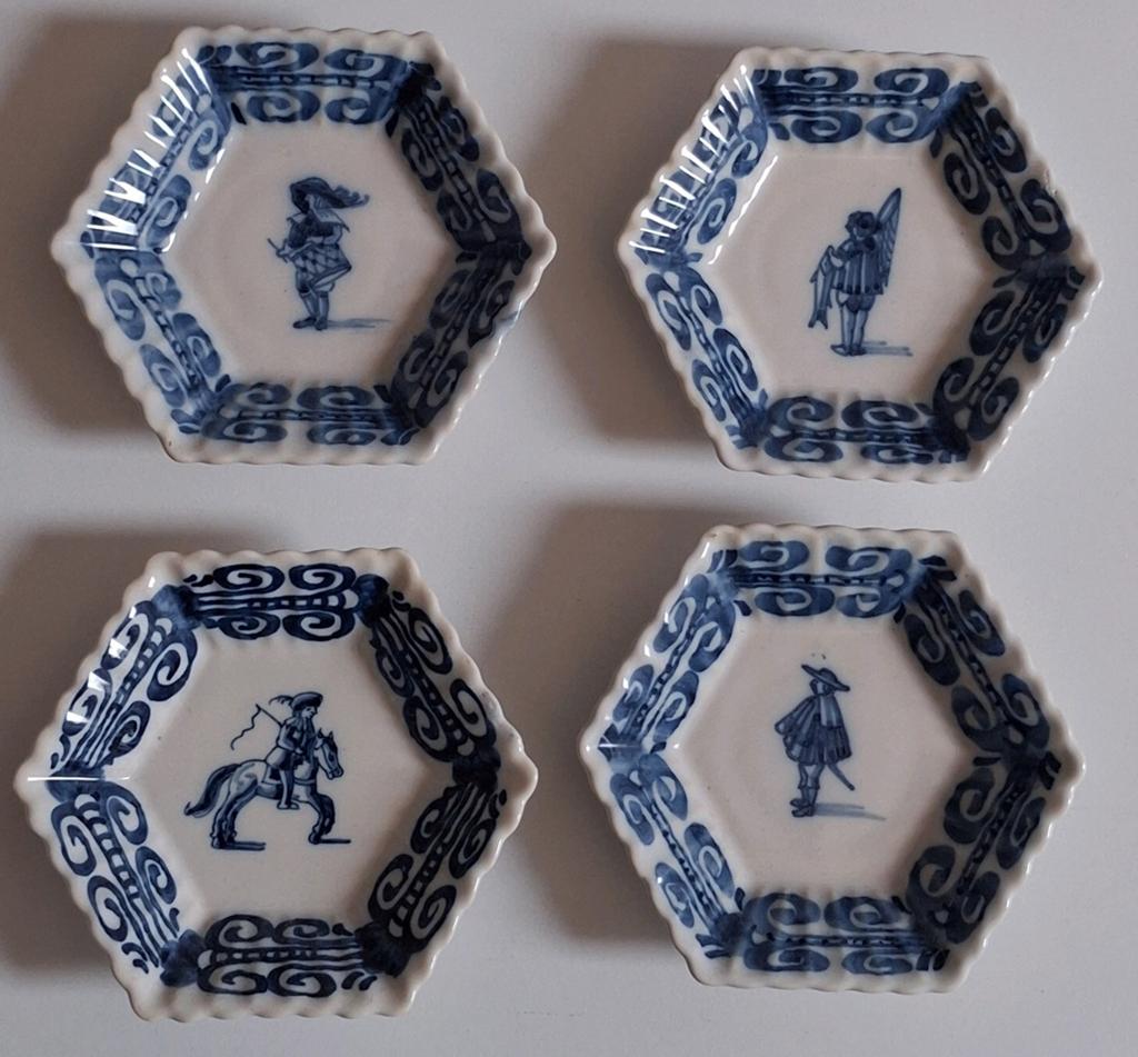 4 bordjes van makkum tichelaar, Ophalen of Verzenden