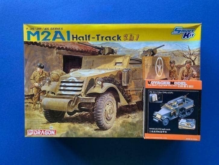 Dragon	6329	M2A1 Half-Track	1/35 incl VOY PE SET, Overige merken, Tank, Verzenden, 1:32 tot 1:50