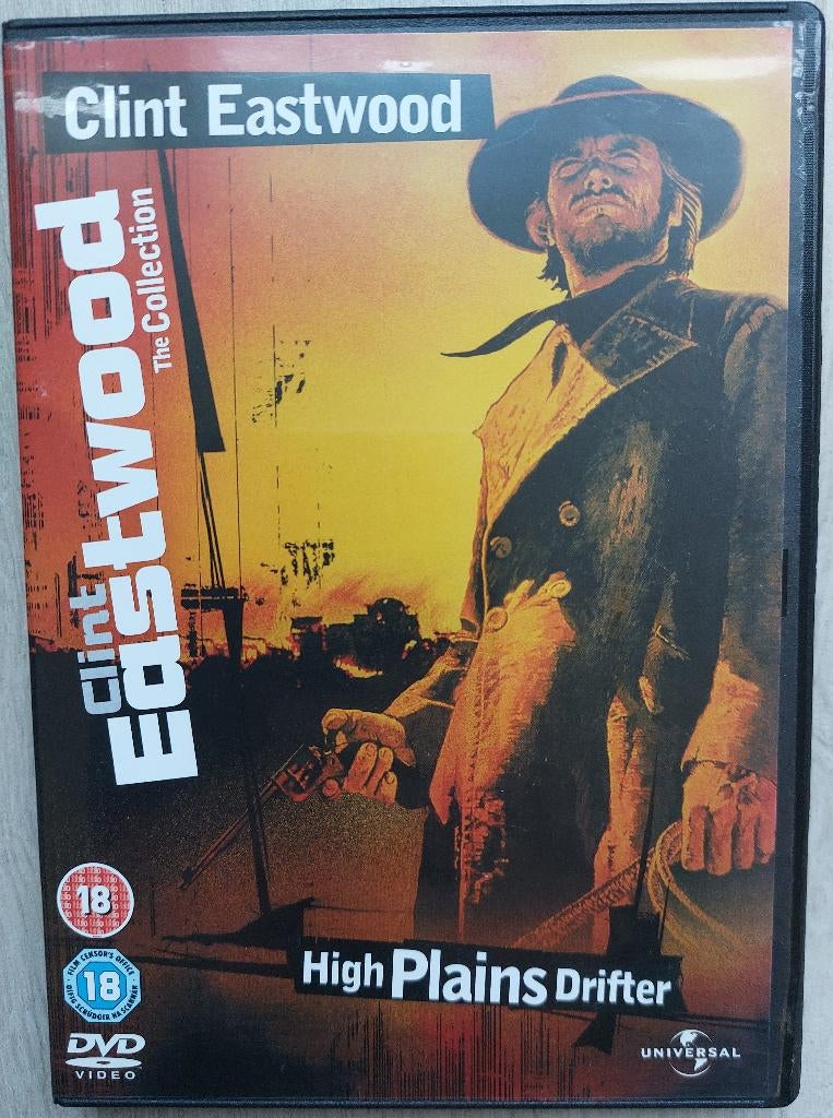 DVD High Plains Drifter (1973) Clint Eastwood, Cd's en Dvd's, Ophalen, Vanaf 16 jaar, Zo goed als nieuw, Voor 1940