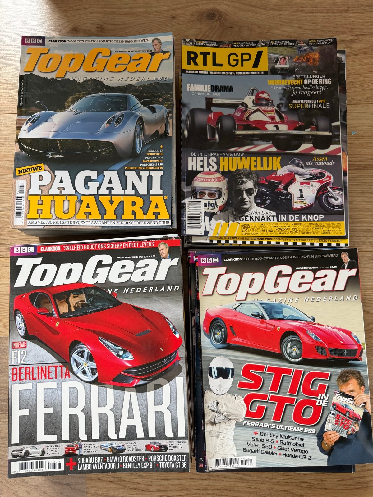 32 Top Gear en 5 Auto GP magazines - Autoliefhebber collecti, Ophalen, Gelezen, Sport en Vrije tijd