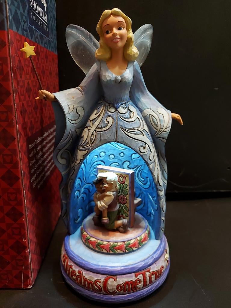 Jim Shore Retired Disney Traditions Pinocchio Musical, Ophalen, Zo goed als nieuw, Beeldje of Figuurtje