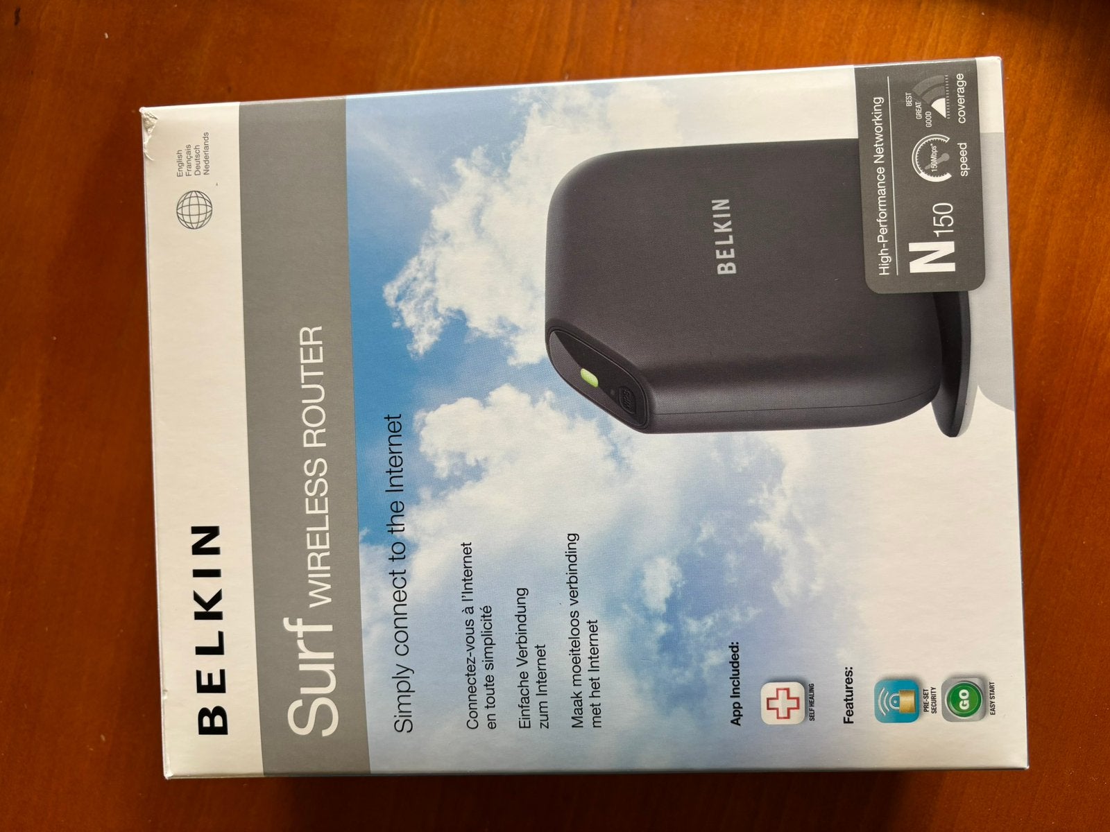 Belkin Surf Wireless Router N150 - Nieuw in doos, Ophalen of Verzenden, Zo goed als nieuw