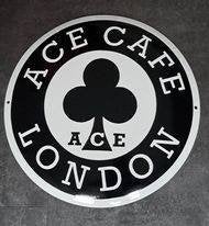 Ace cafe london emaillen reclame decoratie bord en andere, Reclamebord, Ophalen of Verzenden, Info@americansaleshop.nl, Maastricht
