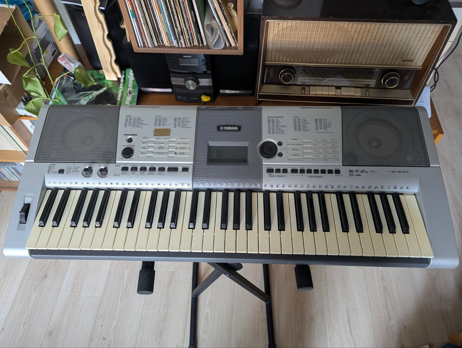Keyboard Yamaha psr E403, Muziek en Instrumenten, Ophalen, Yamaha, Met standaard, 61 toetsen