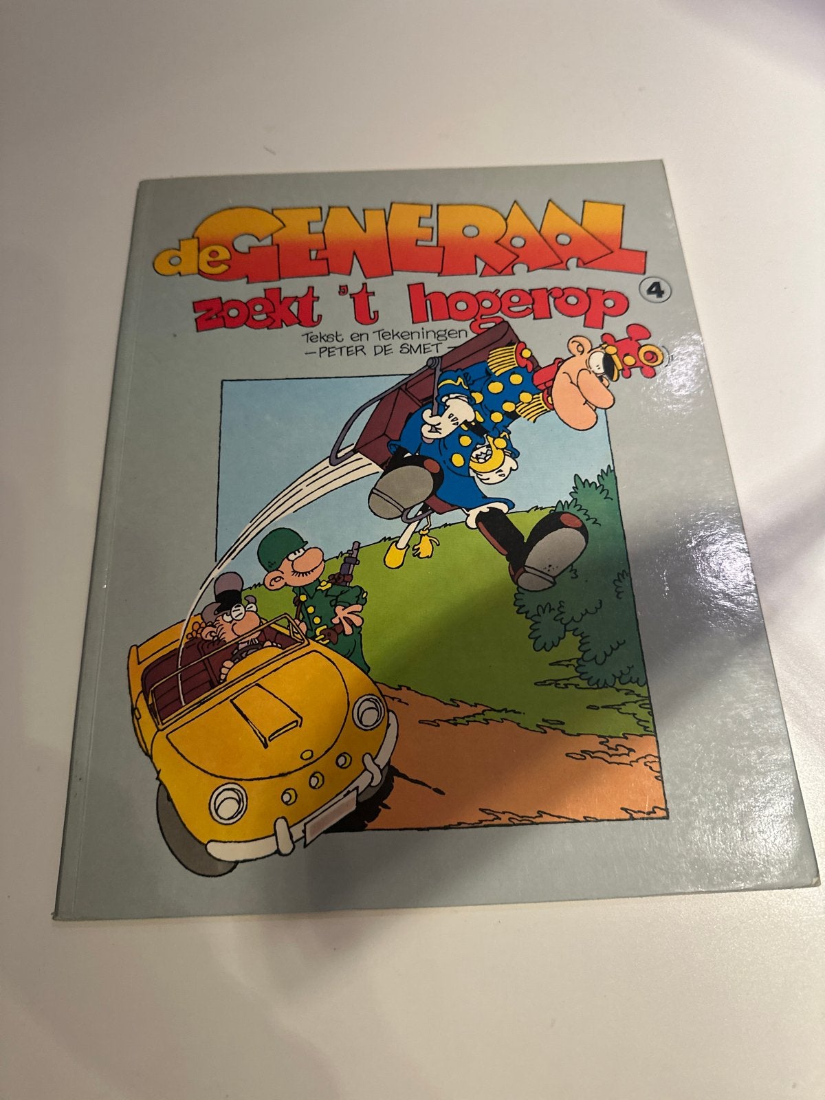 De Generaal zoekt 't hogerop - Peter de Smet (nr. 4), Eén stripboek, Ophalen of Verzenden, Gelezen