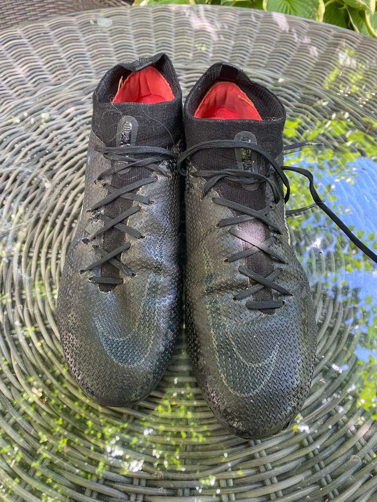 Nike Phantom voetbalschoenen - Maat 44, Ophalen of Verzenden, Gebruikt, Schoenen