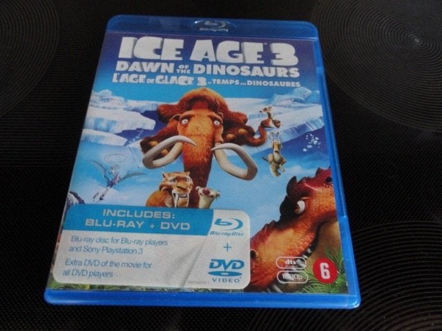 Blu-Ray/DVD Ice Age 3 Dawn Of The Dinosaurs, Verzenden, Zo goed als nieuw, Tekenfilms en Animatie