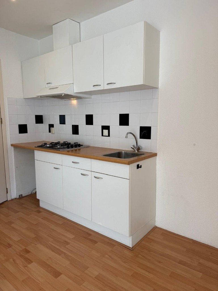 compacte keuken, Huis en Inrichting, Keuken | Complete keukens, Ophalen, Gebruikt, Wit, Overige typen