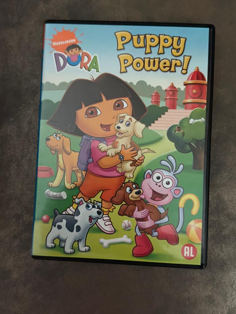 Dora the Explorer: Puppy Power! DVD, Gebruikt, Alle leeftijden, Ophalen of Verzenden, Dieren