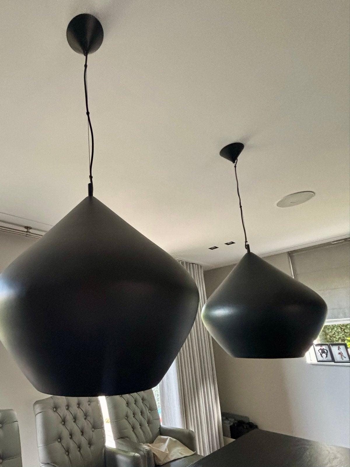Bieden vanaf €1100 Tom Dixon hanglampen set, Ophalen, Tom dixon, E27 (groot), Zo goed als nieuw
