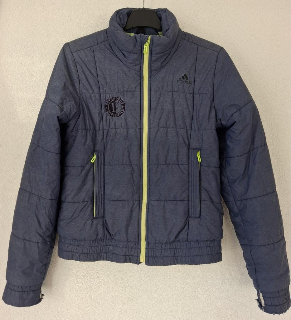 Adidas Feyenoord Jas / Buitenspeeljas - Maat S (158), Adidas, Gebruikt, Ophalen of Verzenden, Jongen