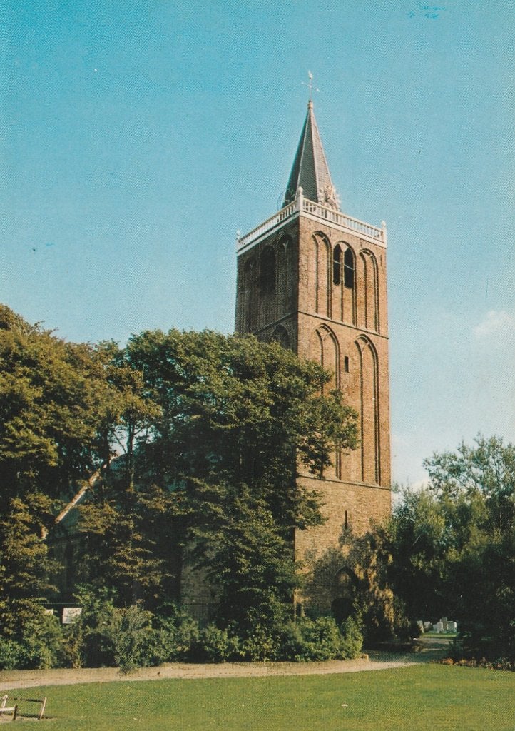 CASTRICUM Ned. Herv. Kerk, Verzenden, 1980 tot heden, Gelopen, Noord-Holland
