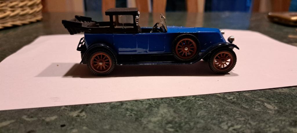 Renault 40 cv 1926 1:43, Ophalen of Verzenden, Auto, Solido