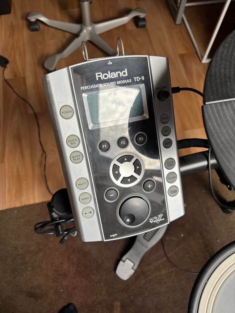 Roland TD-9 elektronisch drumstel, Muziek en Instrumenten, Ophalen of Verzenden, Gebruikt, Roland, Elektronisch