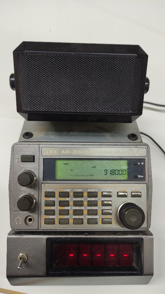 Scanner AOR AR-3000a met 5-toon decoder en speaker, Ophalen of Verzenden, Gebruikt, 500 kanalen of meer