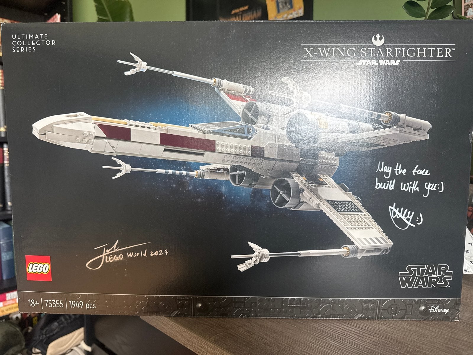 Lego UCS X-wing Starfighter 75355 gesigneerd, Ophalen, Nieuw
