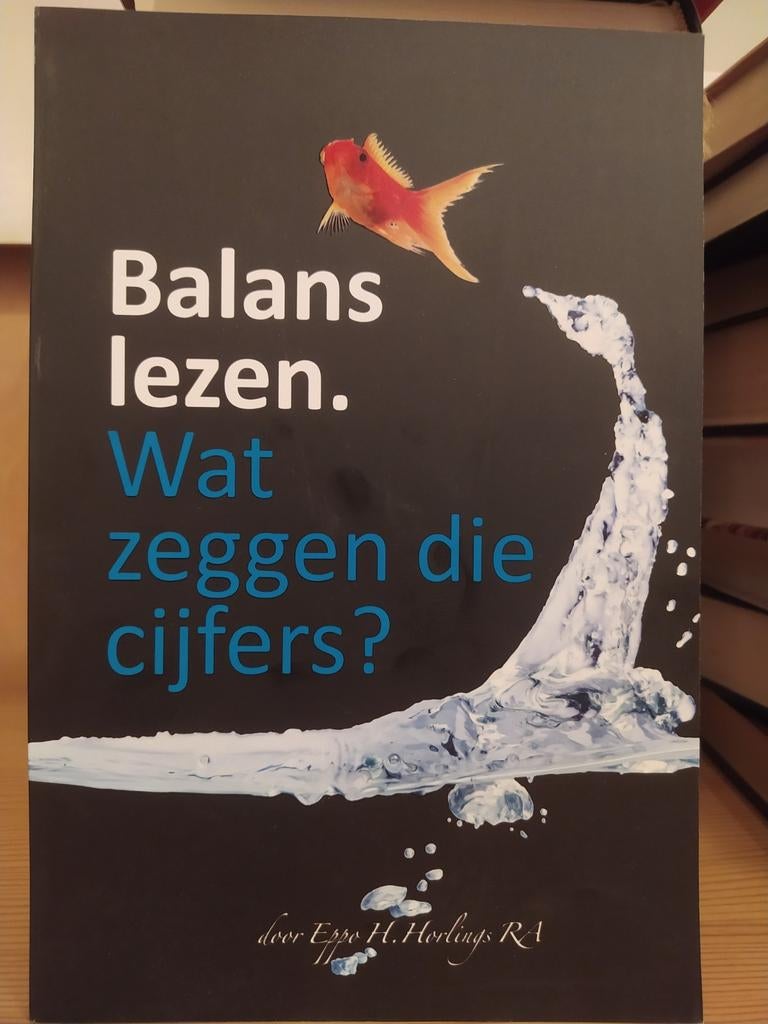 Balans Lezen. Wat Zeggen Die Cijfers? - Eppo H. Horlings, Ophalen of Verzenden, Gelezen, Accountancy en Administratie, Eppo H. Horlings