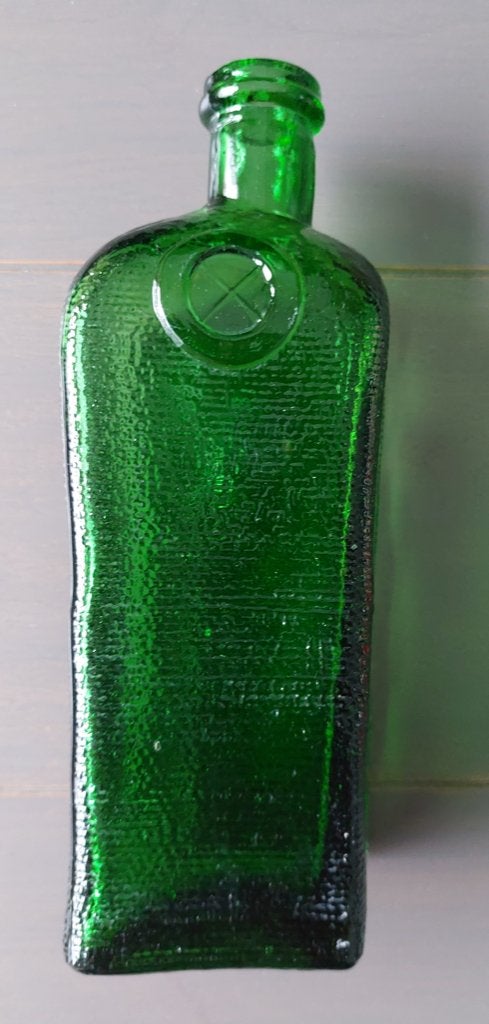 Gratis: Vintage unieke drankfles., Verzamelen, Glas en Borrelglaasjes, Ophalen of Verzenden, Gebruikt, Overige typen