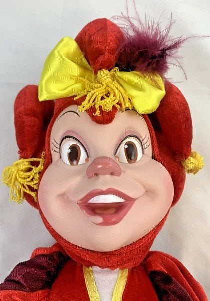 Efteling Pardijntje Pop Kunststof Hoofd Nar knuffel 43cm, Coolsingel 104, 3011 AG Rotterdam, Netherlands, Verzenden, Zo goed als nieuw