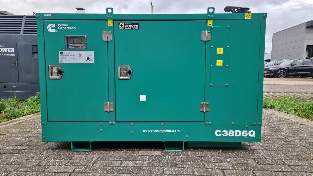 CUMMINS C38D5EQ dichte set, 38kVA, Stamford, nieuw,