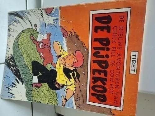 De Pijpekop - De nieuwe avonturen van Chick Bill, Eén stripboek, Ophalen of Verzenden, Gelezen, Tibet