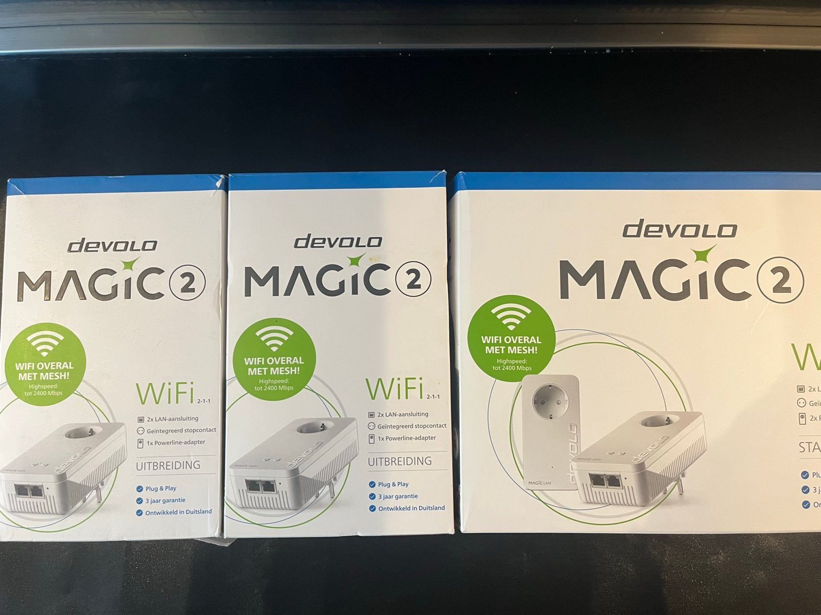 Devolo Magic 2 WiFi Powerline Adapters, Computers en Software, Verzenden, Zo goed als nieuw, Develo