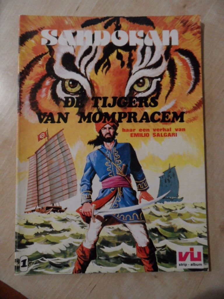 Sandokan. De Tijger van Mompracem., Boeken, Eén stripboek, Ophalen of Verzenden, Gelezen