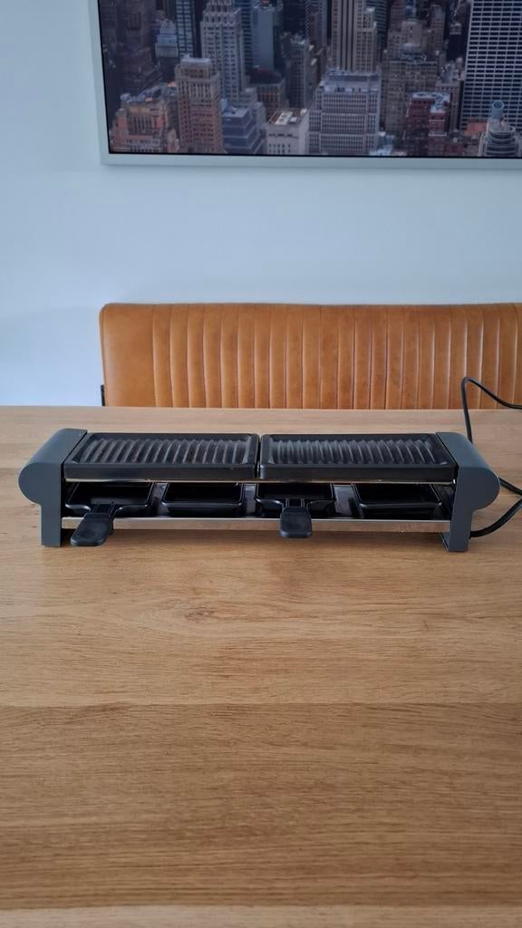 Raclette grill, Ophalen of Verzenden, Zo goed als nieuw, Minder dan 4 personen